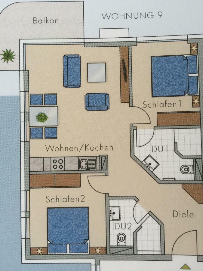 "Bellevue" Villa Andrea Baabe Luaran gambar
